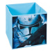 Úložný box Star Wars 1, modrý, motív bojovníka%