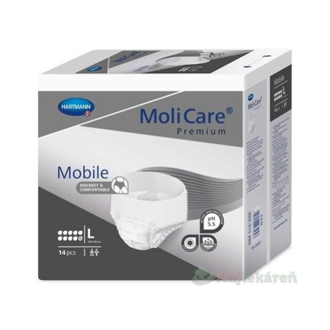 Molicare Premium Mobile inkontinenčné nohavičky (veľ. L) 14 ks