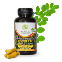 MORINGA Moringa caribbean complete s vitamínom D a B12 120 kapsúl