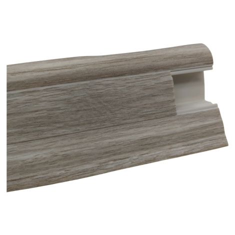 Soklová podlahová lišta SLK50 W478 Dub sardinia 200, 2000x50x25 mm, šedá, Döllken