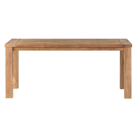 Dekoria Stôl Clyton 160 x 90 x 78 cm natural, 160 × 90 × 78 cm