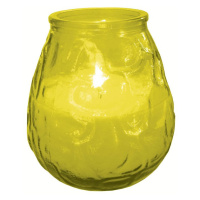 Aladino Vonkajšia sviečka v skle žltá - horenie 35h
