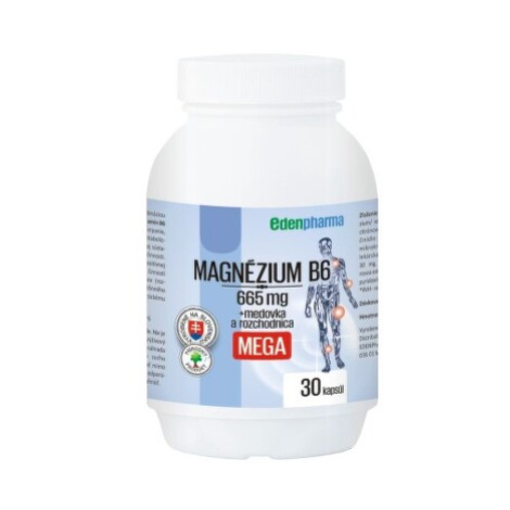 EDENPHARMA Magnezium B6 mega 30 kapsúl