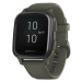 Garmin Venu Sq Music, Slate/Green Band Band