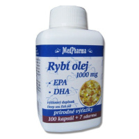 MedPharma Rybí olej 1000 mg+EPA+DHA tabliet 107