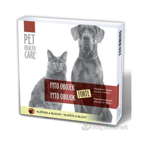PET HEALTH CARE FYTO repelentný obojok pre psy a mačky