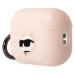 Original case KARL LAGERFELD KLAP2RUNCHP pre Apple Airpods Pro 2 (3D Sil NFT Choupette / pink)