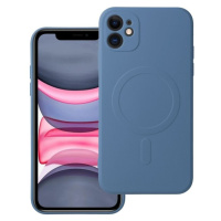 Silicone Mag Cover case compatible s MagSafe pre IPHONE 11 blue