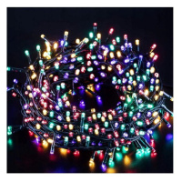 Farebné vianočné LED svetielka - 35,5 m