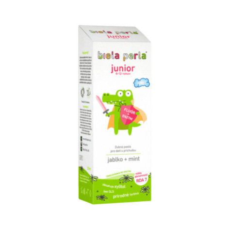 BIELA PERLA Junior zubná pasta (6-12 rokov) 50 ml