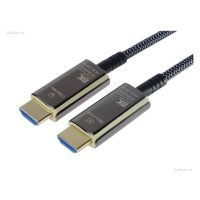 PremiumCord Ultra High Speed HDMI 2.1 optický fiber kábel 8K @ 60Hz, 5m pozlátené