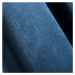 Modrý záves na krúžkoch MELANIE 215x250 cm