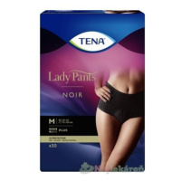 TENA Lady Pants Plus Noir M čierne dámske naťahovacie inkontinenčné nohavičky 30ks