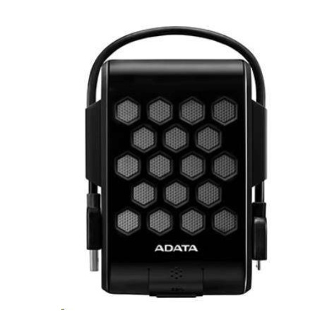 Externý pevný disk ADATA 2TB 2,5" USB 3.1, DashDrive™ Durable HD720, G-senzor, čierny, (gumový, 