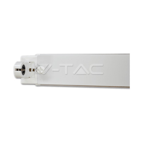 Lineárne trubicové svietidlo jednoduché bez trubice T8 120cm, biele VT-12020 (V-TAC)