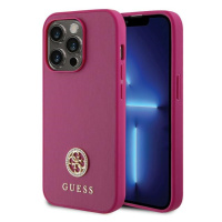 Guess PU 4G Strass Metal Logo Apple iPhone 15 Pro Max GUHCP15XPS4DGPP Pink