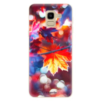 Odolné silikónové puzdro iSaprio - Autumn Leaves 02 - Samsung Galaxy J6