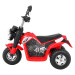 mamido Detská elektrická motorka Minibike červená