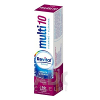 Revital multi 10 vitamínov + vláknina šumivý