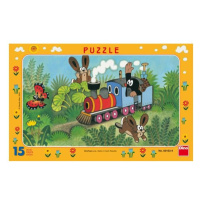 Dino KRTKO A LOKOMOTÍVA 15 doskové Puzzle