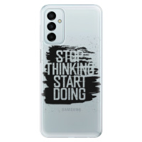 Odolné silikónové puzdro iSaprio - Start Doing - black - Samsung Galaxy M23 5G