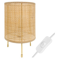 Stolová lampa BOHO bambusová