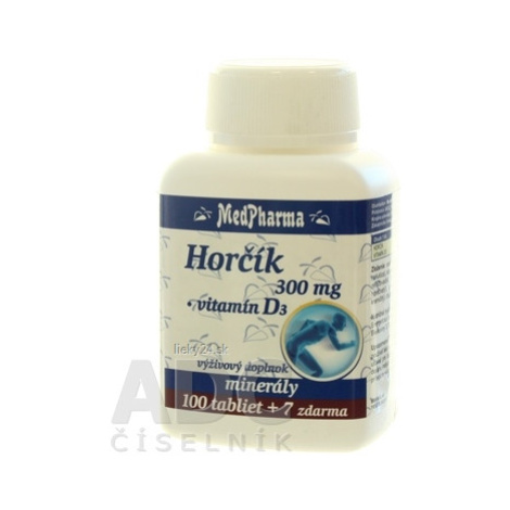 MedPharma HORČÍK 300MG+VIT. D