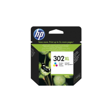 HP 302XL Atramentová kazeta Color (F6U67AE)