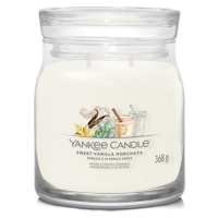 Yankee Candle, Sladký vanilkový nápoj horchata, Sviečka v sklenenej dóze 368 g