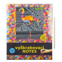 Škrabacie / vyškrabávacie notes 10 listov v sáčku 21x28cm