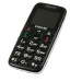EVOLVEO EasyPhone, mobilný telefón pre dôchodcov s nabíjacím stojančekom (čierna farba)