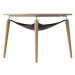 Okrúhly konferenčný stolík z dubového dreva v prírodnej farbe ø 80 cm Hang Out – UMAGE