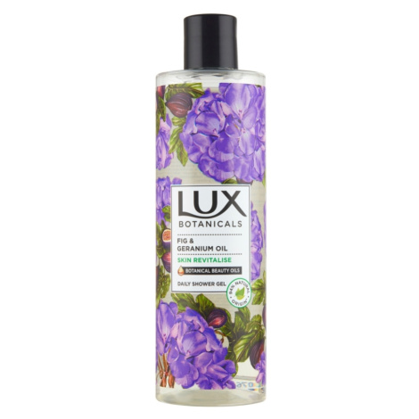 LUX Botanicals Fig & Geranium Oil sprchový gél 500 ml