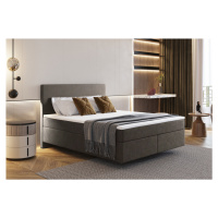 Expedo Čalúnená posteľ boxspring SENICA 3, 200x140, monolith 20