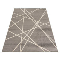 TA Sivý vzorovaný koberec Astoria Rozmer: 80x150 cm
