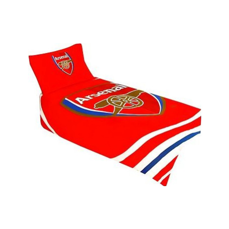 FutbalFans Obliečky Arsenal FC, 135 × 200 cm, 50 × 75 cm, obojstranné