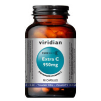 VIRIDIAN Nutrition Extra C 950 mg 90 kapsúl