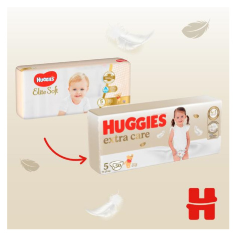 HUGGIES® Extra Care plienky jednorazové 5 (12-17 kg) 50 ks