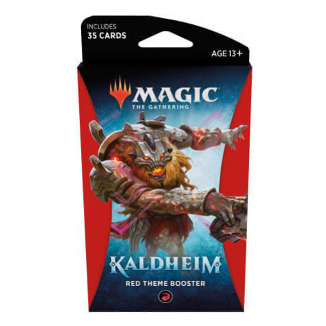 Wizards of the Coast Magic the Gathering Kaldheim Theme Booster - Red