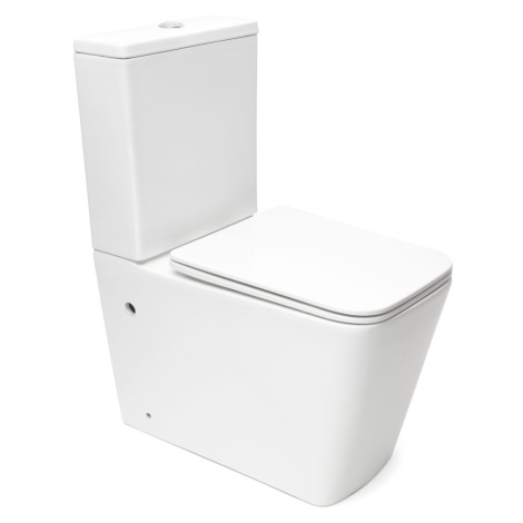 WC kombi komplet SAT Infinitio vrátane dosky softclose, vario odpad SATINF032SREXVPSN SATINF032S