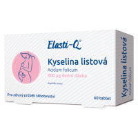 ELASTI-Q Kyselina listová 800 μg, 60 tabliet