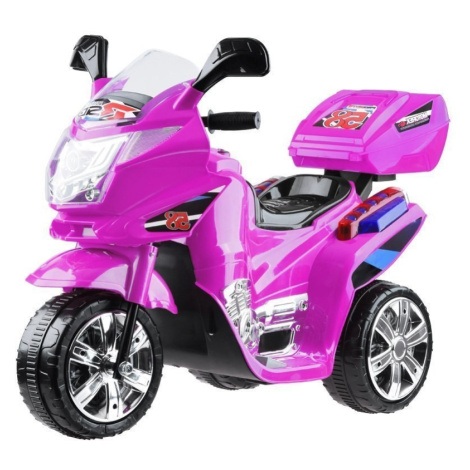 mamido Detská elektrická motorka R58 ružová