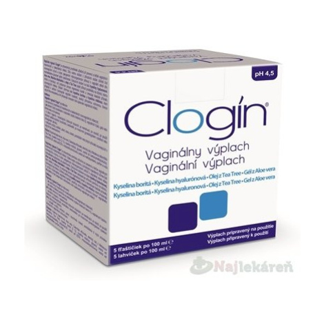 Clogin vaginální výplach 5 x 100 ml SAKURA