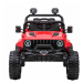 mamido Elektrické autíčko jeep Off-road Speed ​​4x4 červené