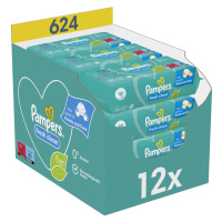 PAMPERS Fresh Clean detské čistiace obrúsky 12 x 52 ks