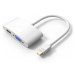 PremiumCord adaptér Mini DisplayPort - HDMI + VGA 1080p