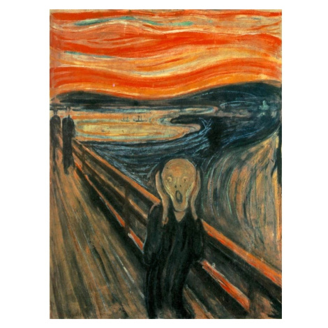 Reprodukcia obrazu Edvard Munch - The Scream, 45 x 60 cm Fedkolor