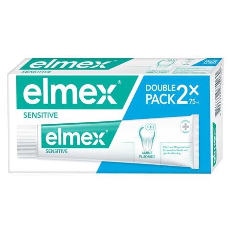 ELMEX Zubná pasta Sensitive duopack 2 x 75 ml