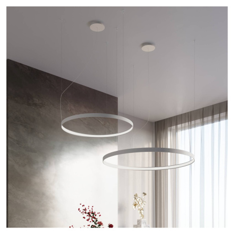 LED závesné svietidlo Rio 78, horizontálne, 3 000 K, biele SOLLUX LIGHTING