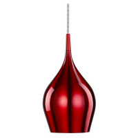 Závesná lampa Vibrant Ø 12 cm červená